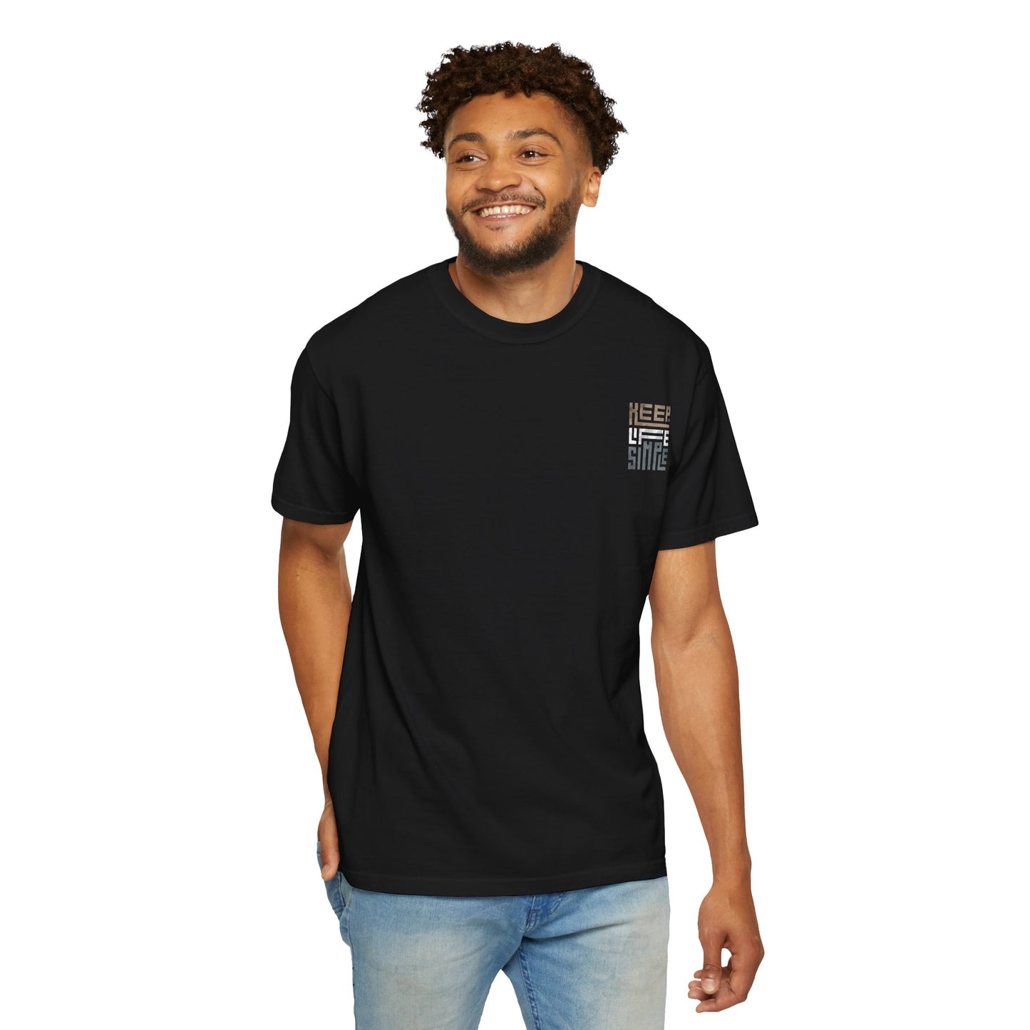 Simple Life Unisex T-shirt - Keep Life Simple Design
