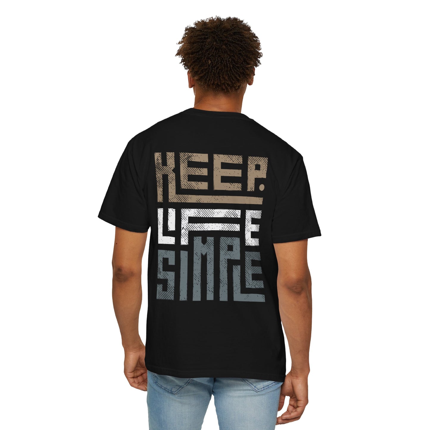 Simple Life Unisex T-shirt - Keep Life Simple Design