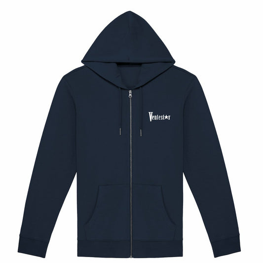 Sweat à capuche zippé unisexe Ventestar