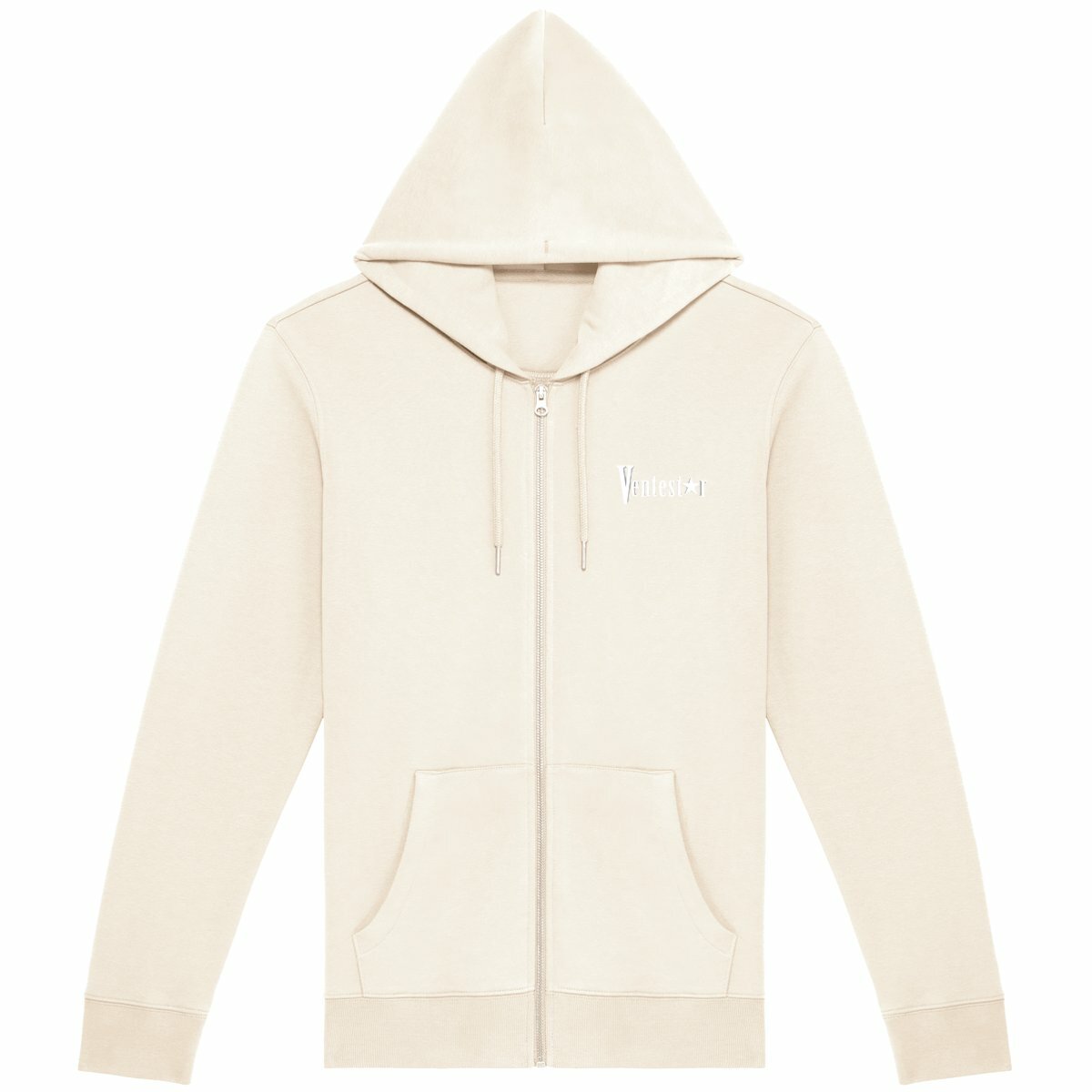 Sweat à capuche zippé unisexe Ventestar